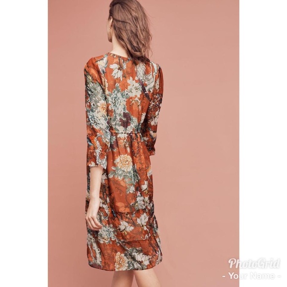Anthropologie Floral Dress - Picture 2 of 6